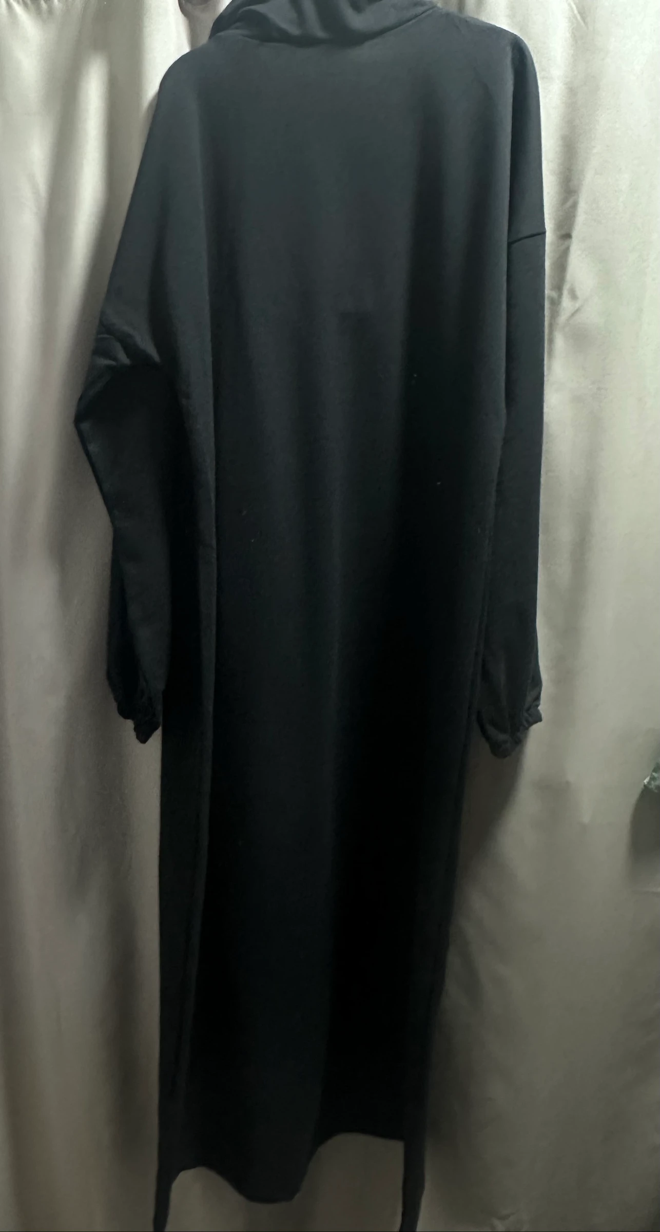 Abaya black dress with zipper – photo 4